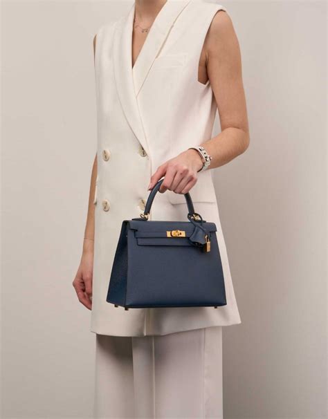 hermes kelly bleu de prusse|hermes kelly 25cm.